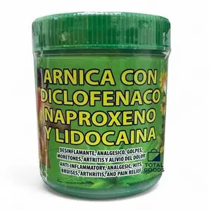 120g Healthcare Topical Supplement Cream - Infused with Arnica, Diclofenac, Naproxen, and Lidocaine for Body Care & Massage