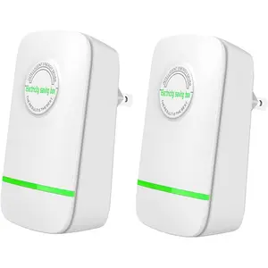 2PCS/4PCS Plug-In Power Box with US Plug 2026 Updated Design, Compatible with 90–250V Input Range