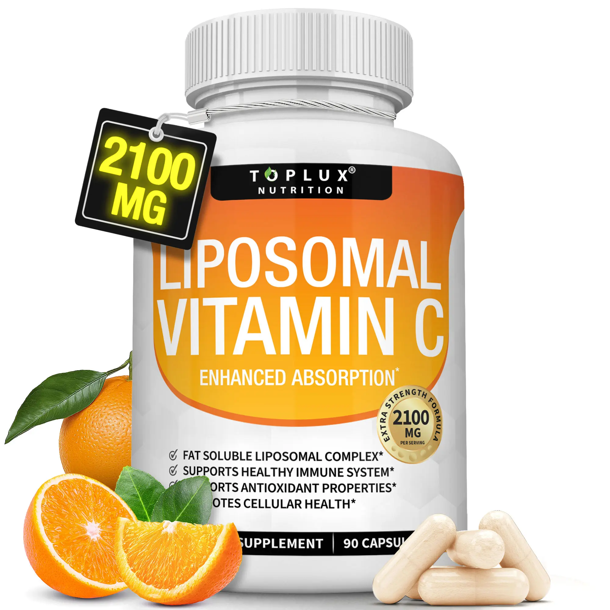 Liposomal Vitamin C Supplement 2100mg High Absorption Liposomal Vitamin C Supplement 2100mg High Absorption