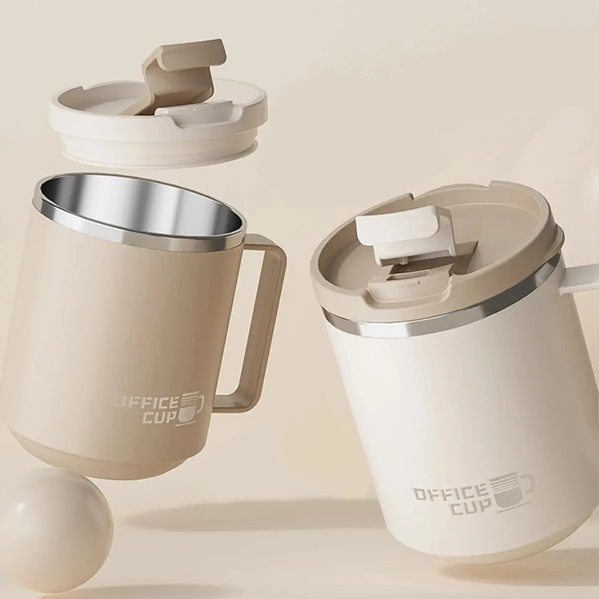 Stainless Steel Insulated Coffee Mug – Double Wall Travel Mug