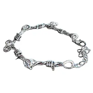 Barbed-Line Bracelet - Unique Design with Barbed-Line Detail