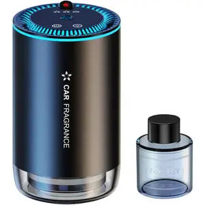 Smart car air freshener, cologne essential oil diffuser, adjustable concentration, automatic switch, starry sky top, fragrance lasts for 120 days