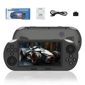 Mini Retro Handheld Game Console Sf3000, 4.5 Inch IPS Screen, Wireless Portable Compact Gaming Player, Perfect Gift for Boys & Friends