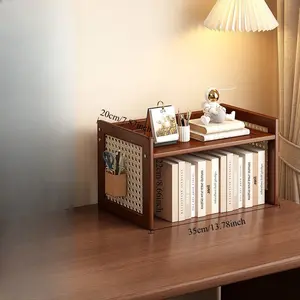 Small Simple Desk Organizer Rack, Desktop Bookshelf Home Storage Shelf, Office Supplies, Stationery Storage Organizer, Desk Tidy, New Trend 2026 Bestseller, Compact Tabletop Display Stand