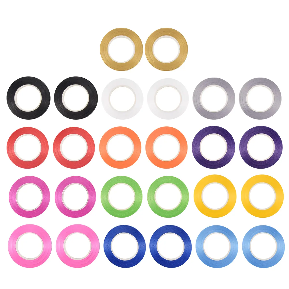 26 Rolls Curling Ribbon Set Crimped Balloon String Gift Wrapping Ribbon Bow Ribbon for Party Wedding Festival Crafts