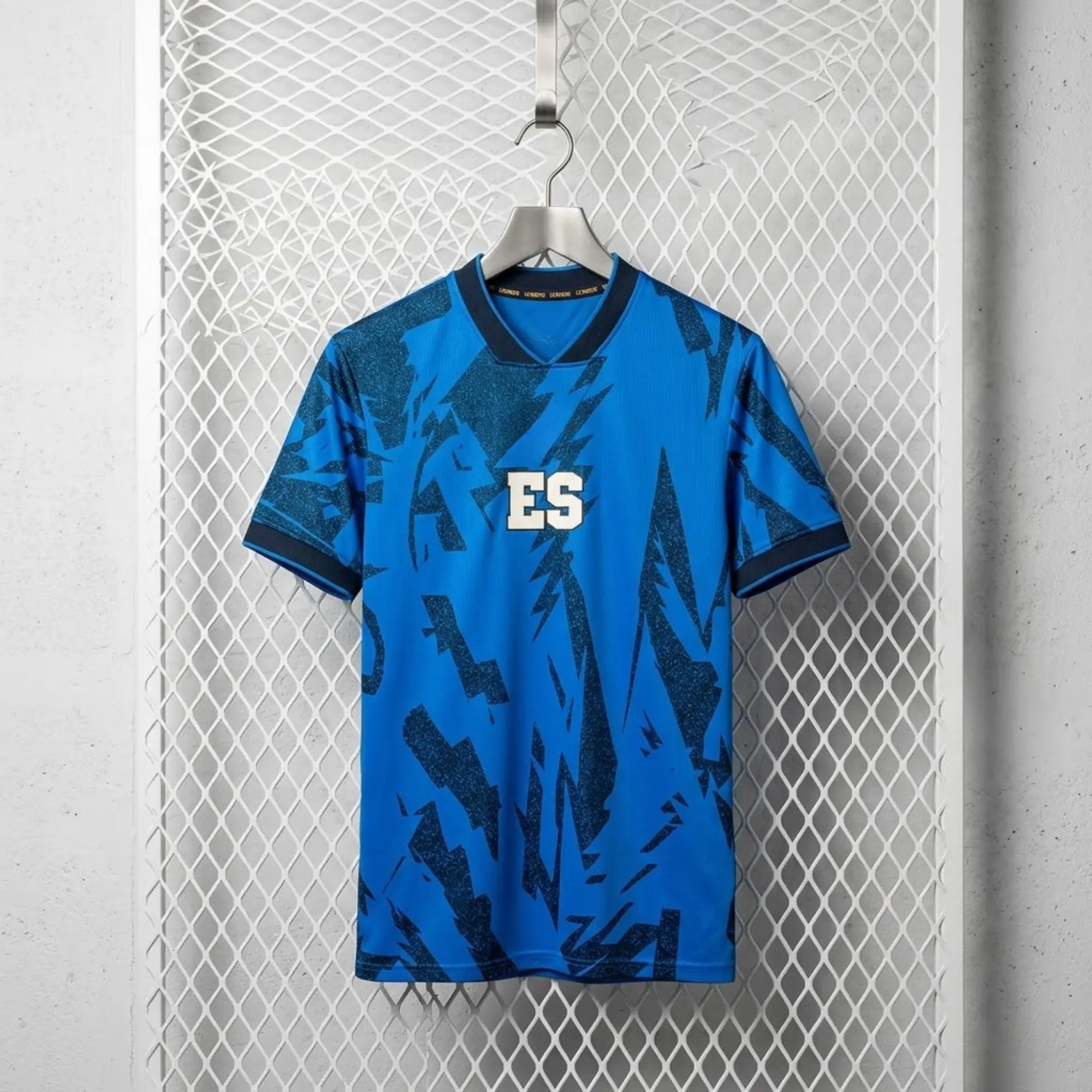 [Hot Today] - El Salvador 2023 Home Soccer Jersey - Full Print Logo