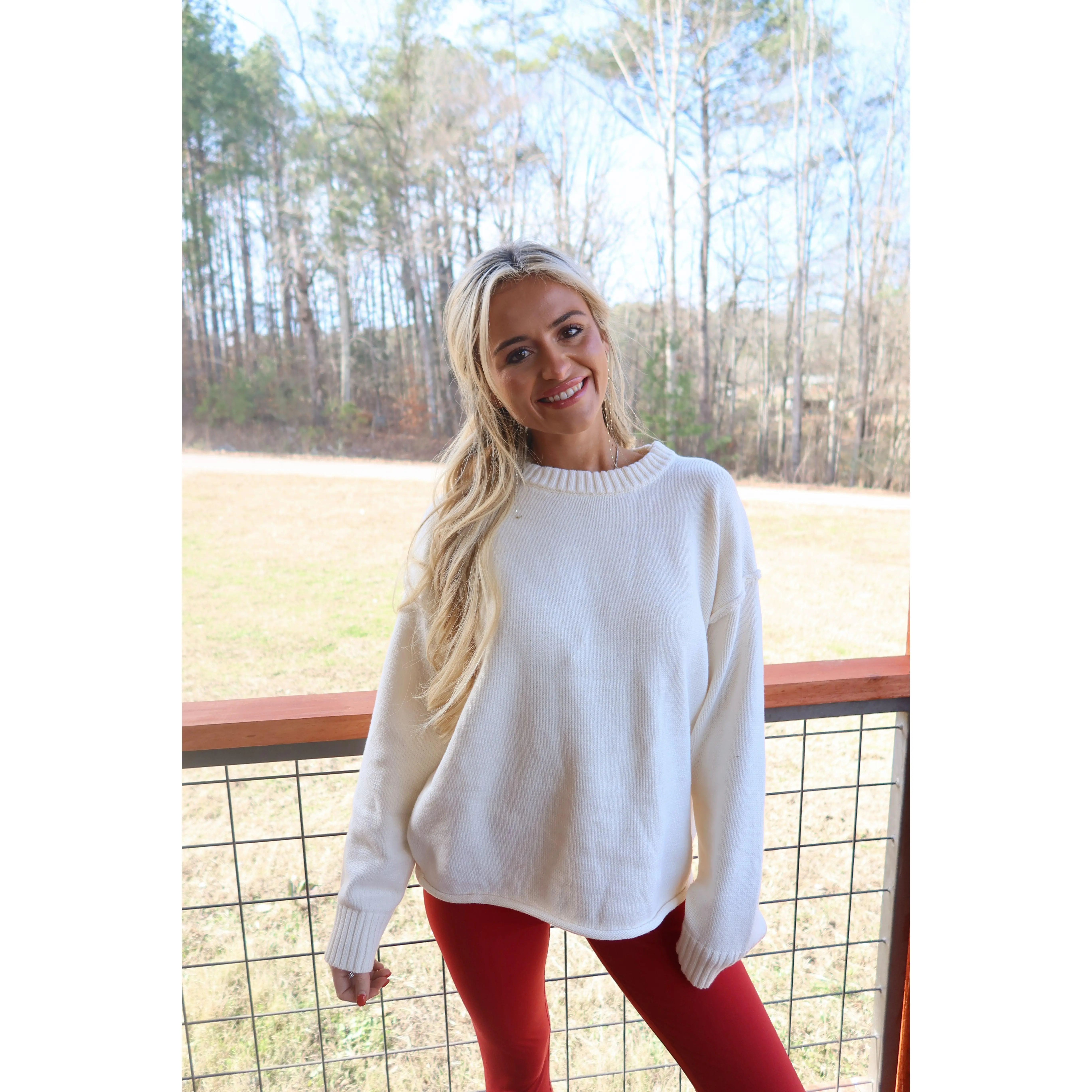 Ivory Ease Sweater Ivory Ease Sweater