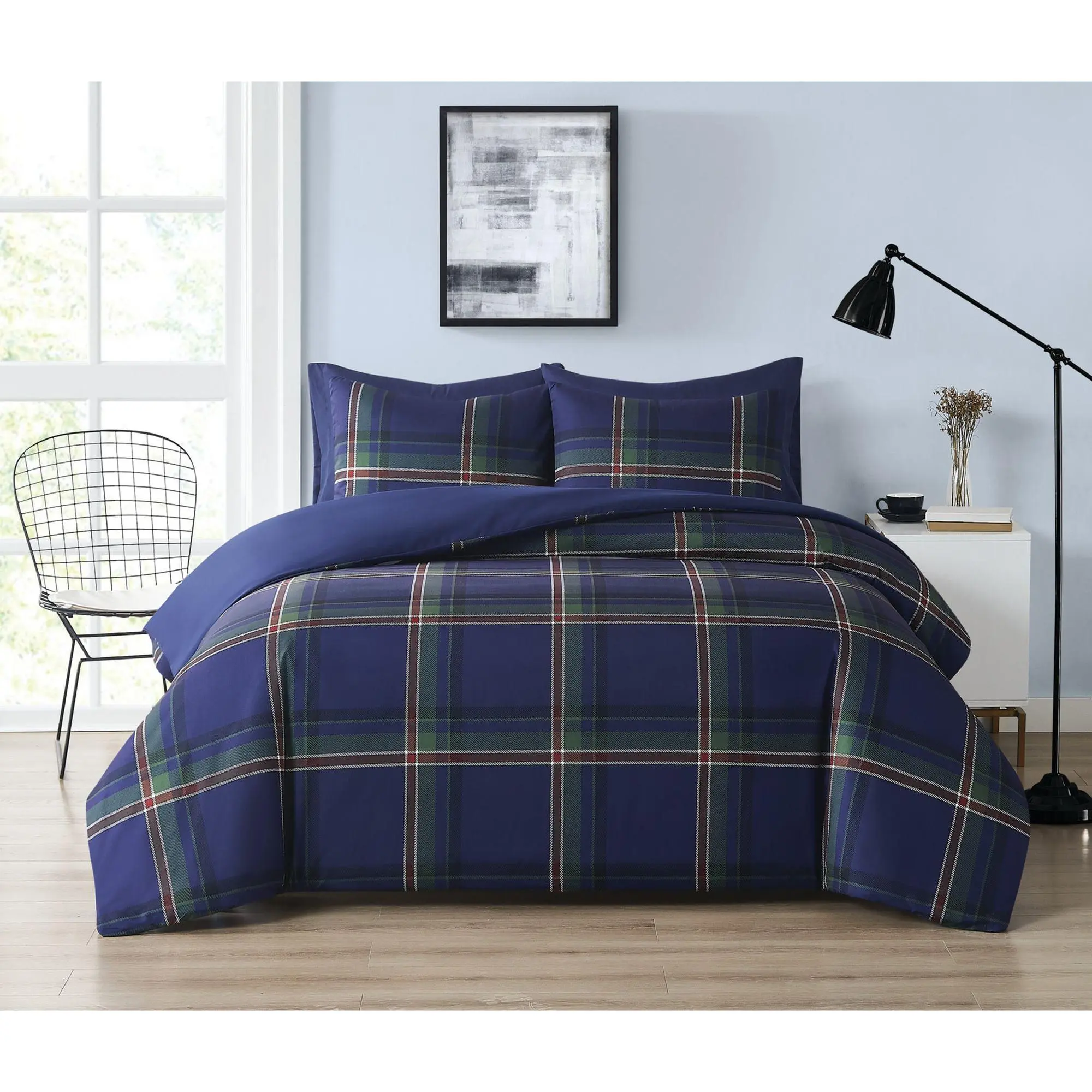Truly Soft Bronson Plaid Twin/Twin XL 2 Piece Comforter Set