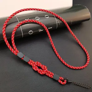 Solid Color Phone Lanyard, Adjustable Phone Lanyard, 1 Count Handmade Braided Phone Strap, Phone Wrist Strap, Universal Phone Charm for Women & Men, Mobile Phone Decorative Accessories, Phone Sling