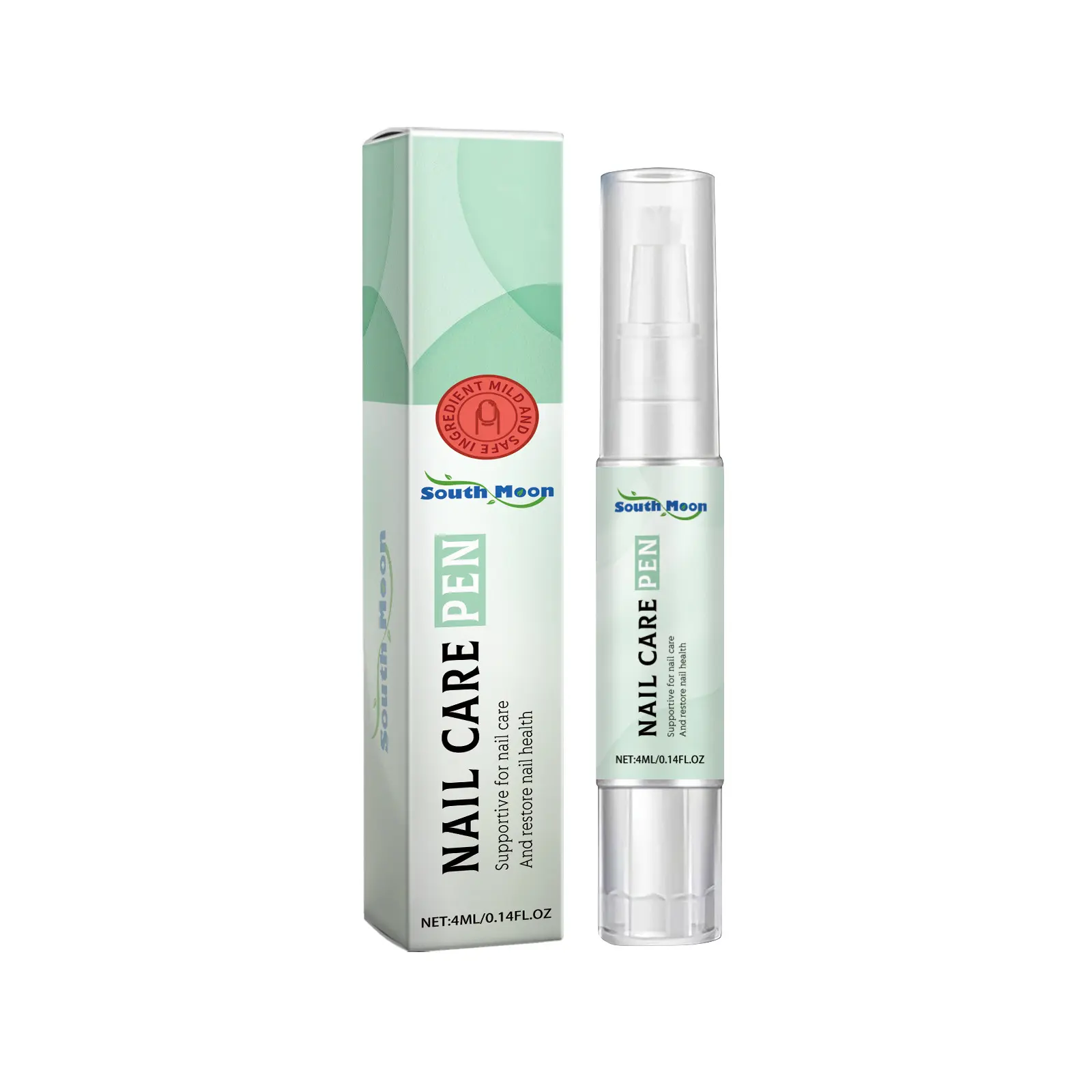 South Moon Gray Single Pen Cuticle Treatment - Gentle Nail Care with Apply Gently Nourishment, Deep Cleansing, Brightens Nails, and Thickening Effect