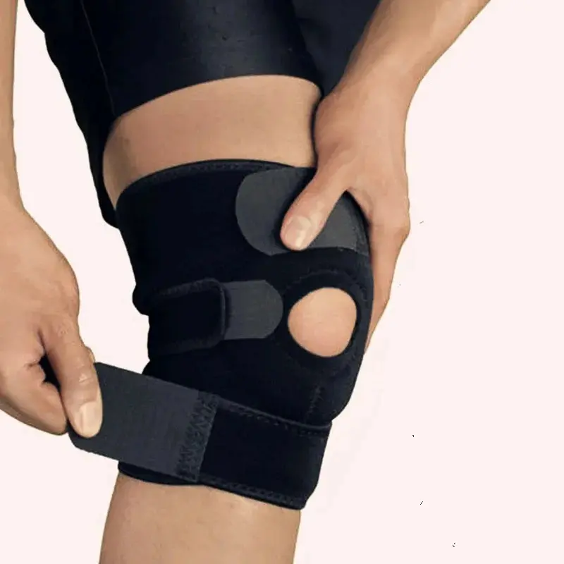 Fitness Knee Support Patella Belt, Elastic Bandage Tape, Sport Strap Knee Pads Protector, Knee Brace for Football Sports, Patella Bands, Trainer Bandage