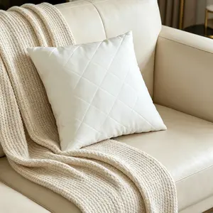 Square Pillow Insert, Fits Various Pillowcases, Multiple Sizes, Soft Polyester Fabric, Modern Style, Perfect Gift