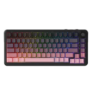 AJAZZ AK820MAX PLUS flying fish switch wireless mechanical keyboard Bluetooth three-mode long battery life gaming office gaming 8000mah