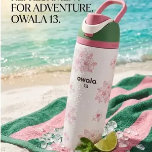 NEW Owala “Azalea 13” Masters Golf Freesip 30oz Theme Golf Water