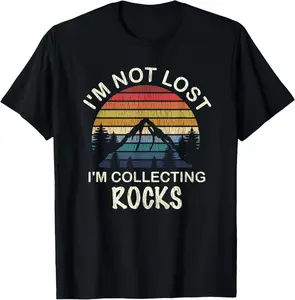 100% Cotton Rock Collecting Shirt - Geologist Gifts - Rock Collector T-Shirt