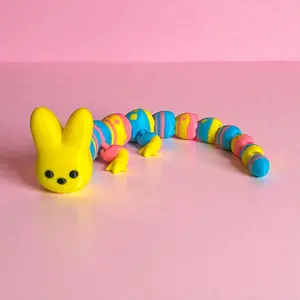 Easter Peep Dragon Flexi - 3D Printed Articulated Dragon