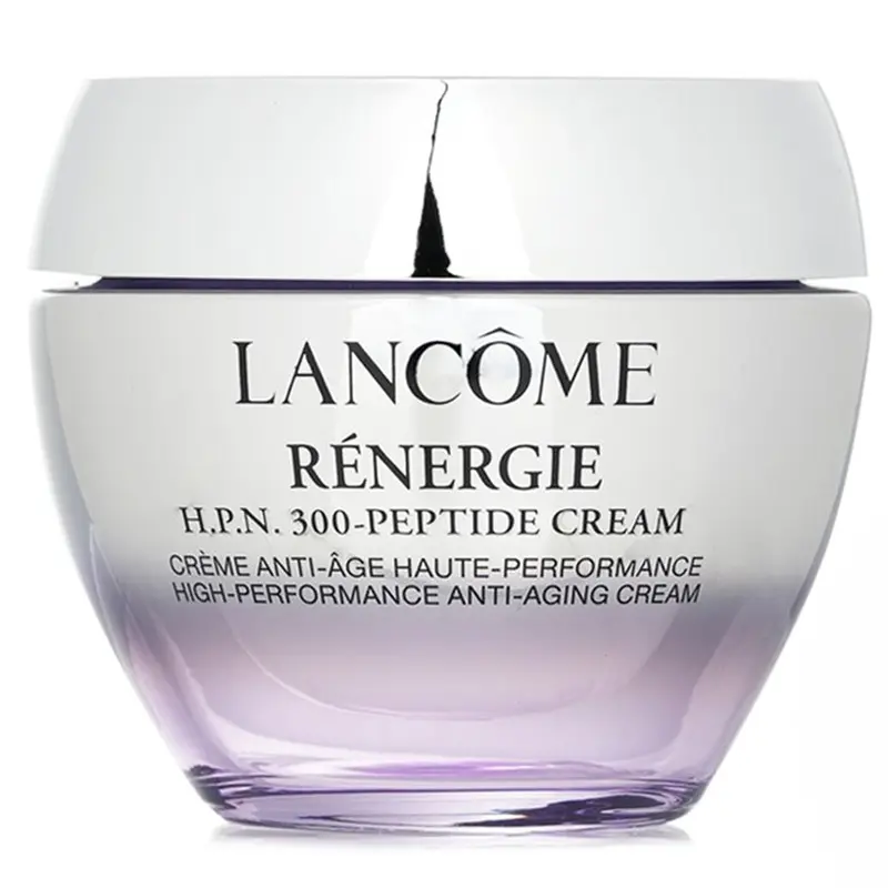 Lancome Renergie H.P.N. 300-Peptide Facial Cream, High-Performance Hyaluronic Hydrating Moisturizer, Plumper Anti-Aging Skincare, 50ml/1.69oz