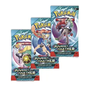 Pokemon Journey Together Booster Pack x3