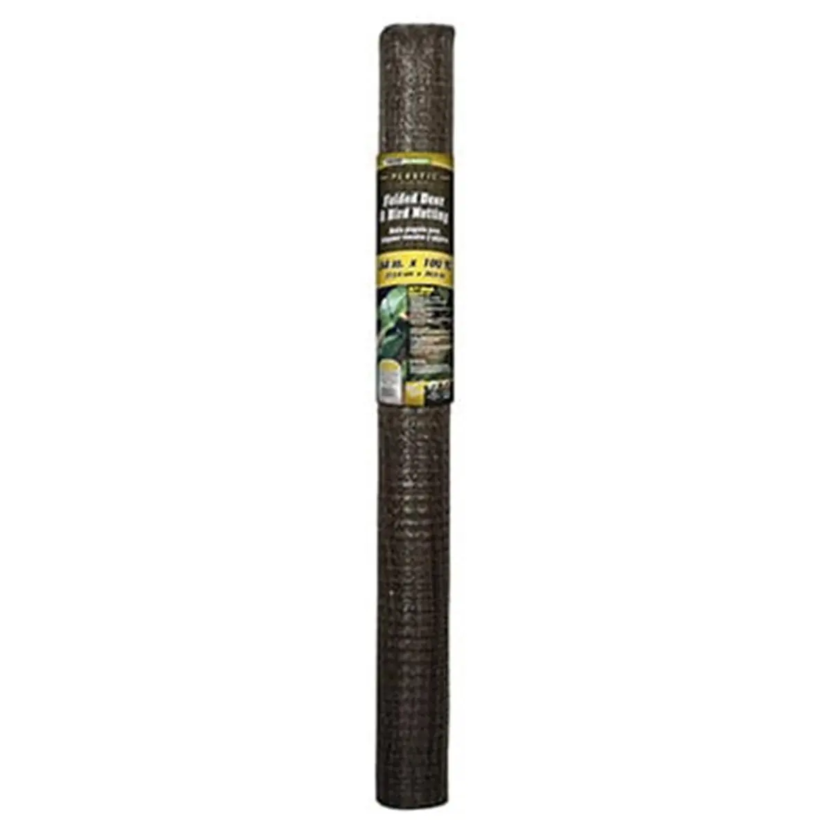 Midwest Air PVC Economy Grade Mesh Protection Netting, 7x100 ft Size, 2.4 lbs Black Netting for Outdoor Garden Raised Beds, Deer & Bird Deterrence, 7X100ft Size