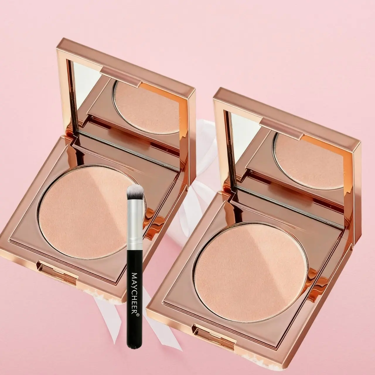 MAYCHEER Soft Matte Waterproof Concealer Set -   Limited-Time Buy 1 Get 1  with Free Brush Set -Ideal for Concealing Dark Circles & Evens Skin Tone - Waterproof Formula - Safe Ingredients-  Moisturizing    Box Cosmetic