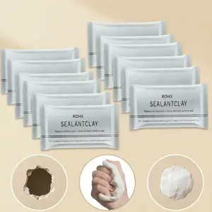 12-Pack Waterproof Repair Putty Ideal for sealing drains, wall gaps, and pipe cracks with long-lasting results.