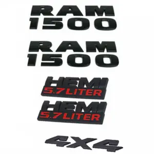 1500 EMBLEM KIT - 1500, HEMI 5.7 LITER, 4X4 BADGES