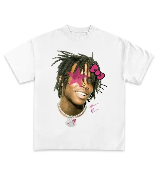 Chief kitty Keef star pink Tee Chief kitty Keef star pink Tee