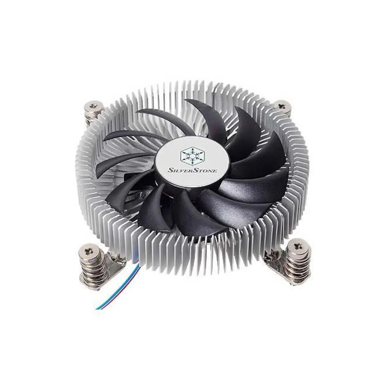 Silver Stone  Nitrogon 80 mm Low Profile CPU Cooler for Intel 1156, 1155, 1150, Low Noise Cooling