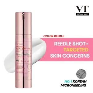 [VT Official]  Color Reedle shot 100 | #1 OG Liquid Microneedling Serum for Targeted Skin Concerns, Pore & Firmness, Retinol, Dry & Sensitive Skin Friendly,Glow Skin,Glass Skin,   Korean Skincare, Cica, Collagen Firming Gel, Skin Repair, neck wrinkle