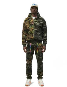 Cypress Mixed Camo Bomber Jacket Cypress Mixed Camo Bomber Jacket