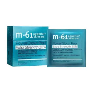 Bluemercury m-61 PowerGlow Peel Extra Strength 20% (8 Treatments), Exfoliating, Firming, Anti-Aging