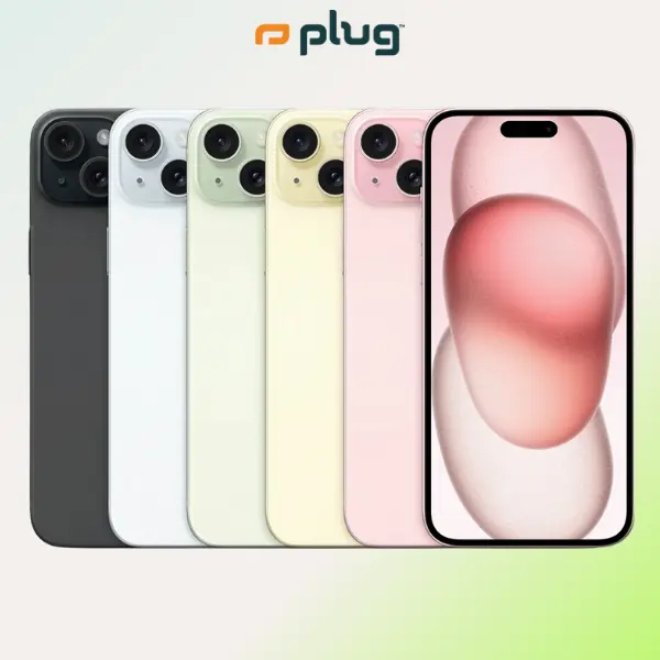 Refurbished iPhone 15 Plus (Unlocked) - Acceptable Condition with 1-Year Warranty by Plug Refurbished iPhone 15 Plus (Unlocked) - Acceptable Condition with 1-Year Warranty by Plug