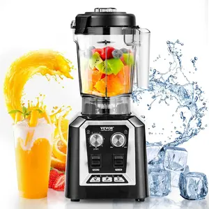 【DealsForYouDays】VEVOR Professional Blender,  Commercial Countertop Blenders, 68 oz Jar Blender Combo, Stainless Steel 3 Functions Blender, for Frozen Drinks, Shakes, Smoothies, Peree, and Crush Ice