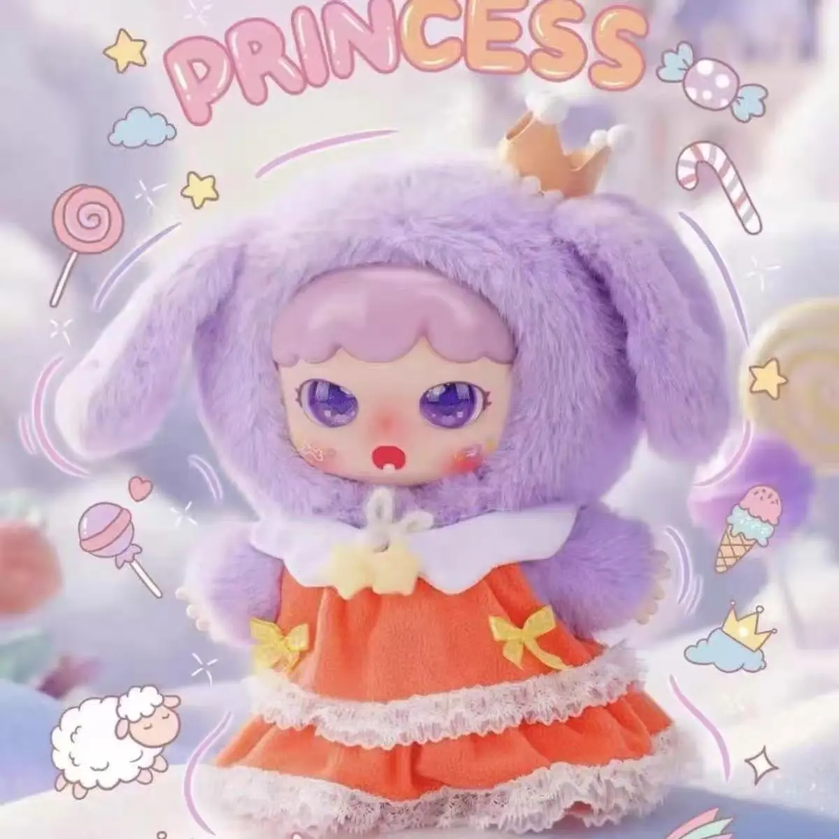 Baby Sweet Tooth 2nd-Generation Dream Wandering 400 Plush Blind Box Doll, Collectible Figurine Gift for Trendy