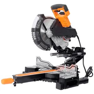 10 inch Dual Bevel Double Speed Sliding Miter Saw with LED, 48T Blade,0-45° Bevel,2-Speed 5000/3200 RPM,15Amp Miter Saw with Extension Table,3.5x13in Cutting Capacity