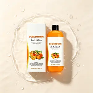 Persimmon Body Wash 100ml – Gentle Daily Cleanser for Men & Women, Fresh Scent Body Wash for All Skin Types