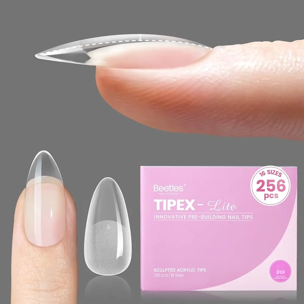 Medium Almond 【Only Tips】16Sizes 256Pcs