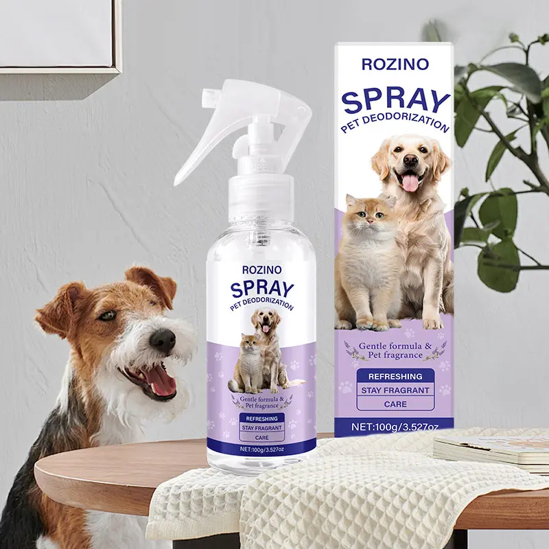 ROZINO Gentle Pet Spray: Fresh Scent & Moisturizing Care