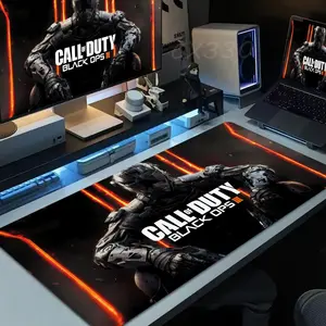 Call of Duty Mouse Pad High definition printing Computer Mousepad Office 1000x500mm 900×400mm 800×400mm 600x300mm XXL Pc Game Mousemat Non-slip Rubber Keyboard Deskmat