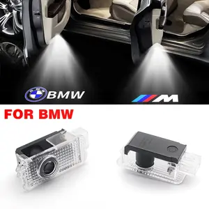 Car LED Welcome Light, Door Projection Lamp, Car Logo Lighting Decoration, Automatic Door Projection Atmosphere Light, Bmw Interior/exterior Floor Lamp, LED Car Ambient Light, Car Led Lights