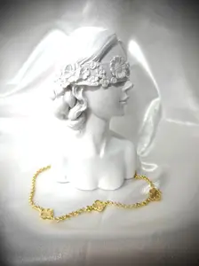 Luxury Clover Gold Filled Necklace