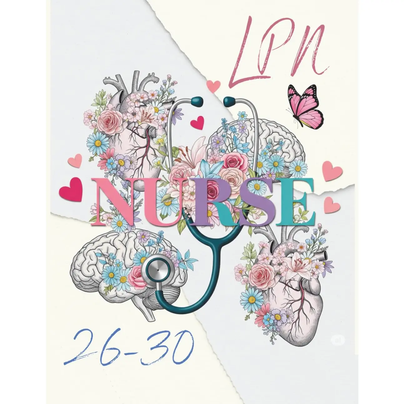 LPN Student Planner 2026-2030 Academic Year: Licensed Practical Nurse Agenda and Clinical Organizer with semester And Assignment Tracker
