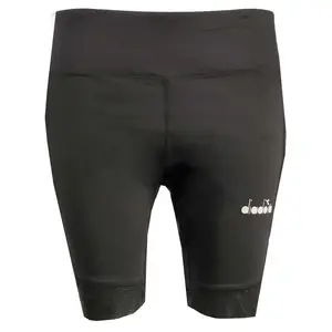 diadora Womens Be One Bike Shorts Casual Bottoms Casual Compression - Black