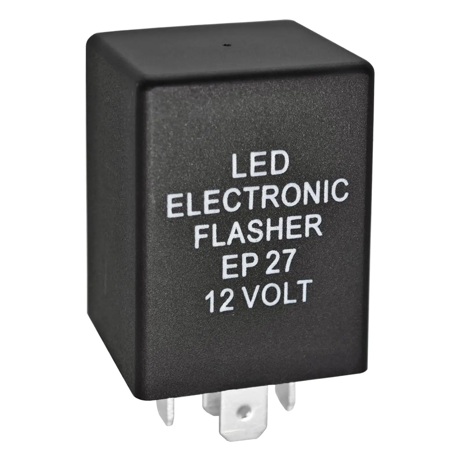 5-Pin EP27 FL27 Electronic LED Flasher Relay for Fixing Hyper Flash Issue in LED Turn Signal Bulbs
