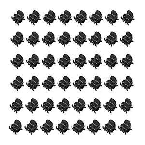 Mandala Crafts 48 PCs Plastic Small Hair Clips for Women - Girls Mini Hair Clips - Tiny Hair Clips Small Claw Clips for Hair