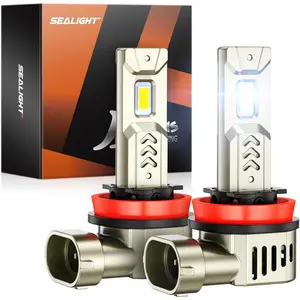 2013 Kia Sorento H11/H8/H9/H16 90W 6500K White IP68 LED Headlight Bulbs 2PCS SEALIGHT L2S