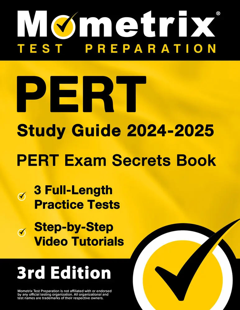 USED-PERT Study Guide 2024-2025 - PERT Exam Secrets Book, 3 Full-Length Practice Tests, Step-by-Step Video Tutorials: [3rd Edition] by Matthew Bowling (Paperback)