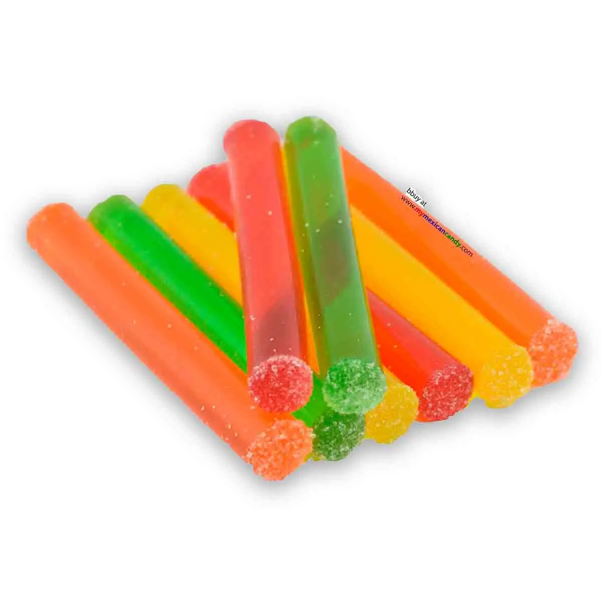 Liz 180-Piece Water Gelatin Sticks, Sweet Snack Candy