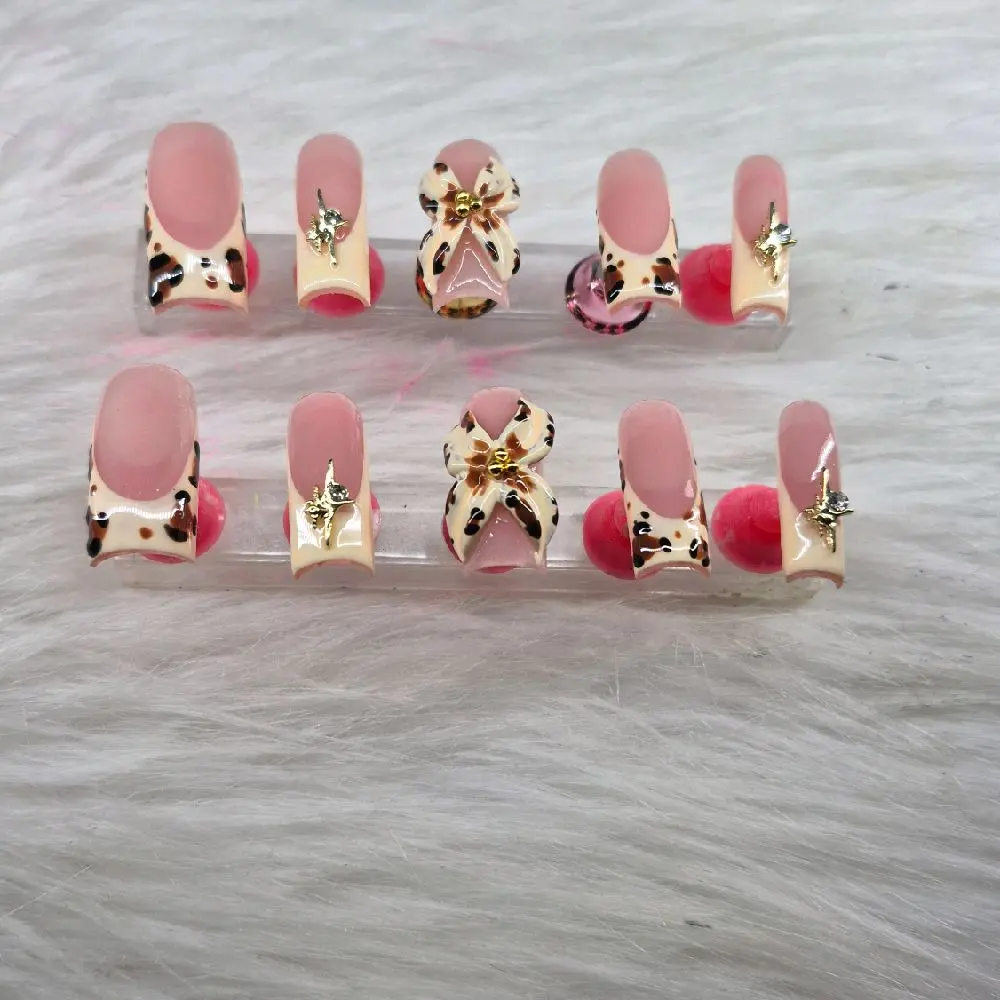 Cheetah P Press on Nails