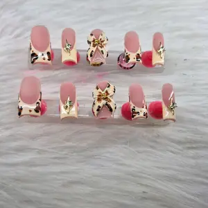 Cheetah P Press on Nails